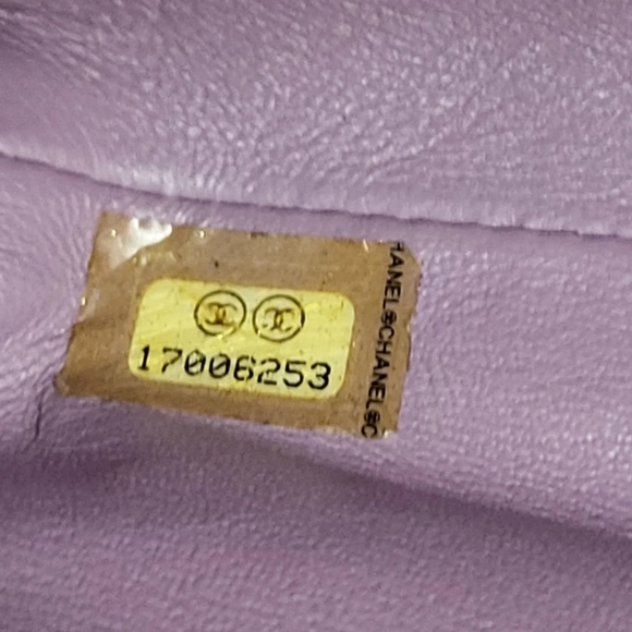 Chanel Matelasse Lambskin Single Flap Single Chain Bag Purple SilverMetal 17s - Picture 8 of 9